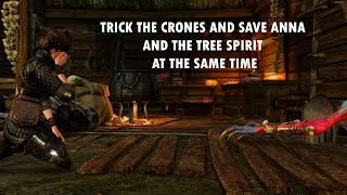 Trick The Crones And Save Both Anna Barons Wife And The Tree Spirit  Witcher 3 [upl. by Ashwell263]