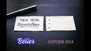 ♈ BELIER ♈ JANVIER 2024 ☀️ Changement imminent [upl. by Itsuj885]