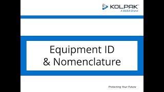 Kolpak Equipment ID amp Nomenclature [upl. by Pat]