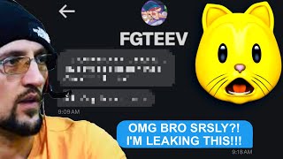 I EXPOSED FGTEEV IN 4K WITH LEAKED DMS [upl. by Kappenne]