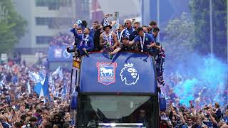 Ipswich Town promotion open top bus parade  6th May 2024  BBC Radio Suffolk [upl. by Anilocin468]