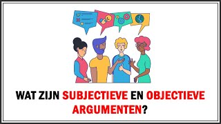 Uitleg subjectieve en objectieve argumenten voorbeelden  Betekenis subjectief en objectief [upl. by Kimmy]