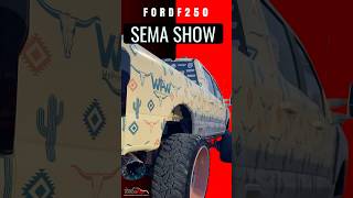 FORD F250 AT SEMA SHOW tonnoflip truckbedcover fordf250 [upl. by Eirtemed5]