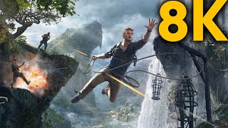 Uncharted 4 RTX 4080 SUPER 8K DLSS Ultra [upl. by Walrath]