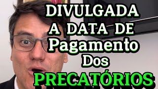 CJF DIVULGOU DATA DE PAGAMENTO DOS PRECATÓRIOS [upl. by Anialem]