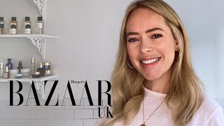 Tanya Burr walks us through her daily beauty look  My everyday beauty  Bazaar UK [upl. by Eetsirhc474]