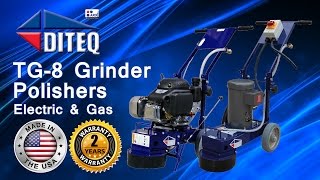 DITEQ TG8 Concrete Grinder amp Polisher [upl. by Braun]