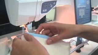 Demo on Husqvarna Viking 875Q Sewing Machine [upl. by Kyle]