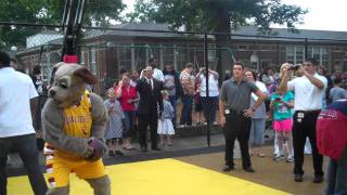 Cavs G Kyrie Irving taking on Moondog [upl. by Axela]