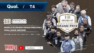 Table 4 Hotel Inter Burgo Wonju World 3Cushion Grand Prix Challenge Ground  Qualification [upl. by Rudolf]