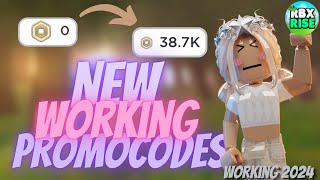 New Working Promocode 2024 Rbxrise [upl. by Ramej]