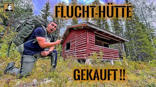 FLUCHTHÜTTE GEKAUFT in SCHWEDEN  NEUES Projekt beginnt  Survival Mattin [upl. by Oeram617]