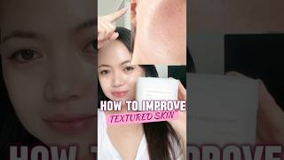 HOW TO IMPROVE TEXTURED SKIN texturedskin koreanskincare mediheal [upl. by Dnalel]