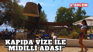 KAPIDA VİZEYLE YUNANİSTAN MİDİLLİ ADASI BİSİKLET TURU  🇬🇷 [upl. by Britta]