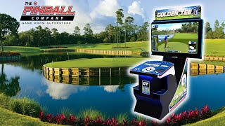 Golden Tee PGA TOUR 2022 Home Edition  Deluxe  The Pinball Company [upl. by Ardnoet]