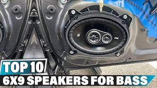 Best 6x9 Bass Speaker In 2024  Top 10 6x9 Bass Speakers Review [upl. by Theola]