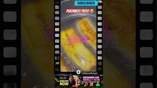 🔴PLÁTANO FRITO👉DELICIOUS FOOD ✅cocina food banana fry [upl. by Past572]