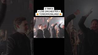 Unforgettable moments with a live orchestra at 20y tomorrowland 🔥 techno festival edm [upl. by Demakis]