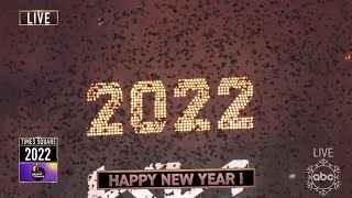 The 2022 New Years Countdown from New York City [upl. by Hoy]