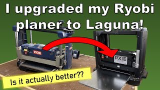 Laguna PX12 Benchtop Thickness Planer Review How can it be worse than a Ryobi [upl. by Elset]