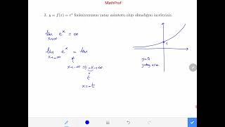 Kalkülüs Yatay Asimtot Alıştırma Çözümleri [upl. by Arvo]
