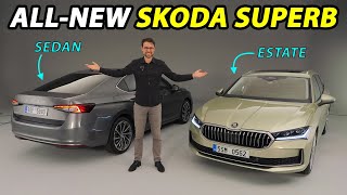 allnew Skoda Superb REVIEW 2024 Estate Combi vs Hatch Sedan [upl. by Menides]