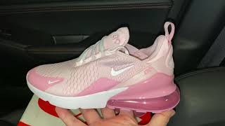 Nike Air Max 270 Pink Foam shoes [upl. by Kalbli]