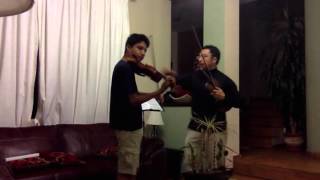 Violin masterclass La ronde des lutins de Bazzini David Israel Capilla [upl. by Gronseth997]