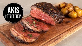 SlowRoast Picanha with Baby Potatoes  Akis Petretzikis [upl. by Griselda352]