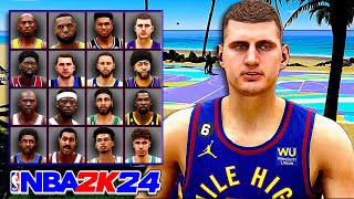 BEST Nikola Jokic Face Creation on NBA 2k24 [upl. by Brit740]