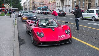 Pagani Zonda S Roadster 73L V12  Lovely Engine Sounds [upl. by Torrence254]