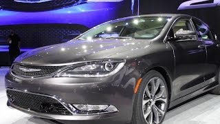 How Classic American Design Inspired the 2015 Chrysler 200  2014 Detroit Auto Show [upl. by Akcired]