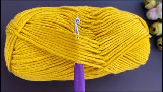 Super Easy amp Fast Crochet Pattern for Beginners ⚡️👊 UNIQUE Crochet Stitch for Baby Blanket amp Bag [upl. by Aerbas]