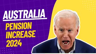 Australia Pension Increase 2024 – What is the New Aged Pension Disability Pension Increase and Know [upl. by Ahterod]