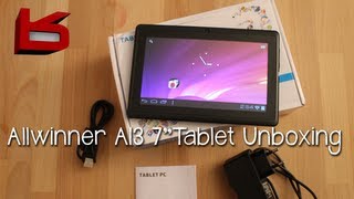 Allwinner A13 Q88 7quot Android Tablet  Unboxing [upl. by Giovanni]