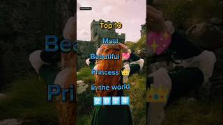 Beautiful💖 Princess👑 Top 10 Most beautiful Princess 👑 in the world 2️⃣0️⃣2️⃣4️⃣ Shorts viral [upl. by Arvell]