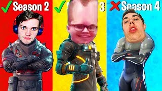 WHY SEASON 4 FORTNITE SKINS ARE AMAZING THESMITHPLAYS RANT [upl. by Yadsnil]