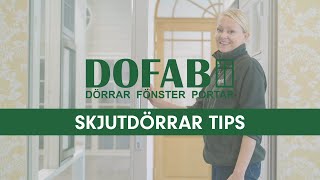 Skjutdörrar tips [upl. by Isolda985]