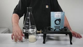 Making A Simple Yeast Starter With Omega Yeast [upl. by Cresida]