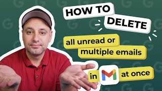 How to delete all or multiple emails in Gmail at once [upl. by Lawrence805]