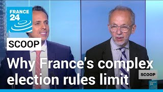 Why Frances complex election rules limit media coverage • FRANCE 24 English [upl. by Hauck490]