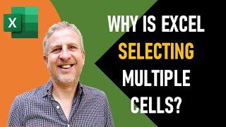 Why is Excel Selecting Multiple Cells When I Click on One  Excel is Selecting Too Many Cells [upl. by Nel789]