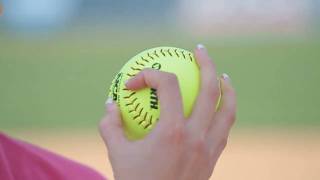 Softball Pitching tips How to throw a changeup  Amanda Scarborough [upl. by Neslund456]