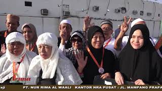 UMROH NRA GROUP 13 OKTOBER 2018 [upl. by Nyrehtak775]