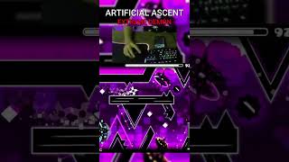 ARTIFICIAL ASCENT 100 EXTREME DEMON 🔥😈 geometrydashdemon gddp gd gdlevels [upl. by Amikan]