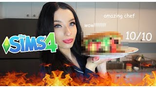 MAKING SIMS 4 FOOD IN REAL LIFE  Cooking With Carmen [upl. by Chemosh98]