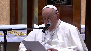 Discurso del Papa Francisco ante obispos y religiosos de Papúa Nueva Guinea [upl. by Madox]