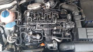 SOUND 16 TDI engine starting to have PROBLEMS with some INJECTOR the machine does not show FAILURE [upl. by Awram267]