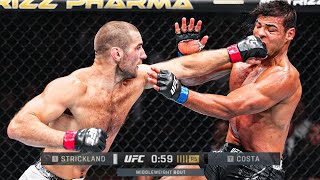 Sean Strickland vs Paulo Costa  FULL FIGHT RECAP [upl. by Ruben]