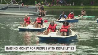 19thannual boat race raises money for Easterseals Iowa Camp Sunnyside [upl. by Wengert]